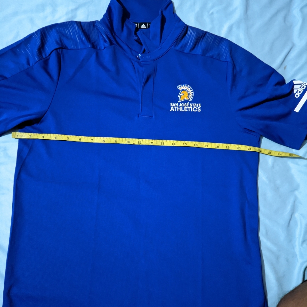 Adidas climalite tshirt for men blue size M - Picture 7 of 7
